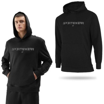 BLUZA MĘSKA 4F DRESOWA SPORTOWA CIEPŁA WYGODNA