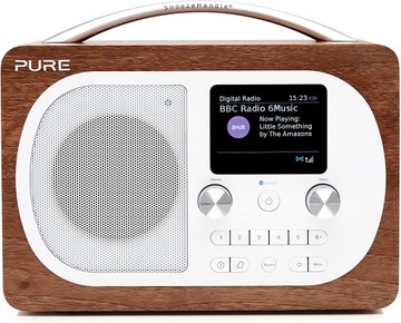 ЦИФРОВЫЕ ЧАСЫ РАДИО DAB+ FM ДИСПЛЕЙ BLUETOOTH
