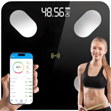 WAGA ŁAZIENKOWA SLIM ANALITYCZNA SMART 180KG 17W1