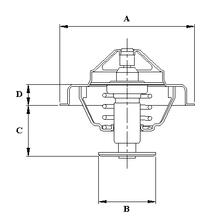 CALORSTAT BY VERNET TH7125.83J TERMOSTAT KAPALINA CHLADÍCÍ