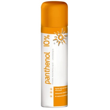 Panthenol Pianka na oparzenia słoneczne 10% 150ml