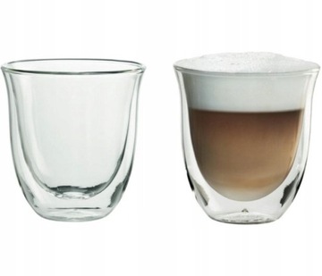 Szklanki do cappucino De'Longhi 190 ml 2 szt.