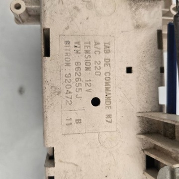 CITROEN XSARA 662655J PANEL KLIMATIZACE