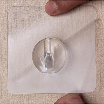 WIESZAK SAMOPRZYLEPNY 6 SZT. WIESZAKÓW Z HACZYKAMI