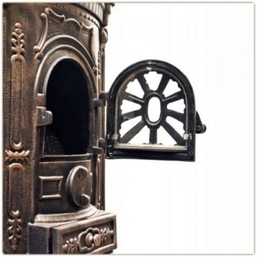 ЧУГУННАЯ ПЕЧЬ 7КВТ CYGANEK МОЩНОСТЬ 70М2 ВЕС 66КГ ПЕЧЬ