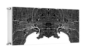 MAGNES OSŁONA MAGNETYCZNA NA KALORYFER 120x60 MAPA FOTOTAPETA