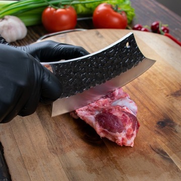 НОЖ ЯПОНСКОГО ПОВАРА, Острый кухонный нож для мяса и овощей, Колун мясника