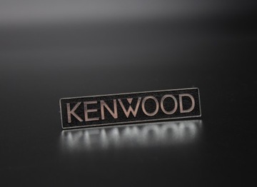 Logo KENWOOD Zamiennik. 50 x 10 mm
