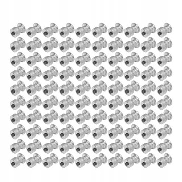 100 шт. серебряные автомобильные шипы для шин