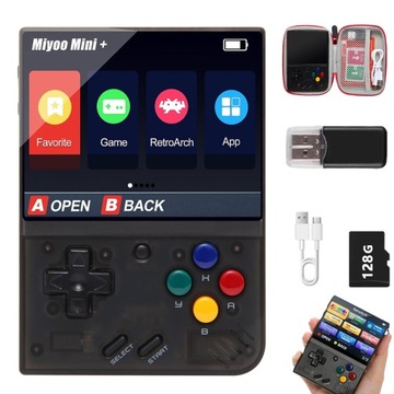 Portable Miyoo Mini + Linux 128 ГБ Wi-Fi 15 000 игр консоли