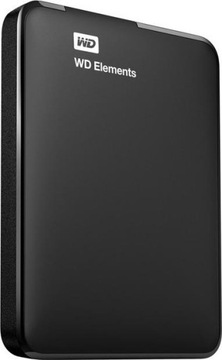 WD Elements Portable 4 ТБ, черный