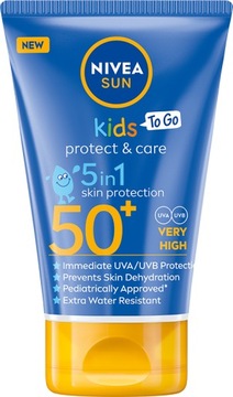 Детский солнцезащитный бальзам NIVEA SUN SPF 50+.