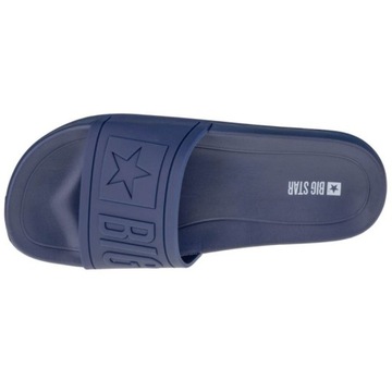 Niebieskie Syntetyk Buty Klapki Big Star r.40