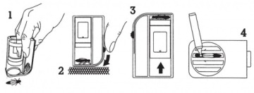 Уловитель пчелиных маток с маркировочным устройством в одном, СИНИЙ