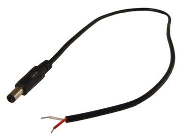 WTYK DC 2,1/5,5 Z PRZEWODEM KABLEM