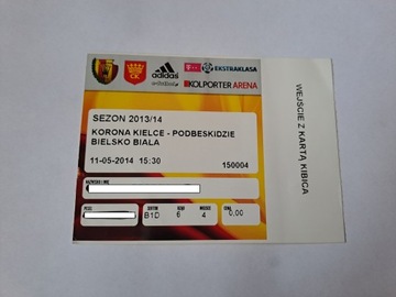 KORONA KIELCE - PODBESKIDZIE BIELSKO B. 11-05-2014