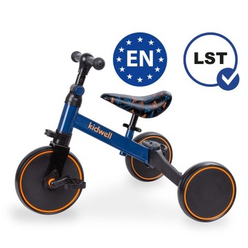 Беговел Kidwell Pico 3-в-1 с педалями