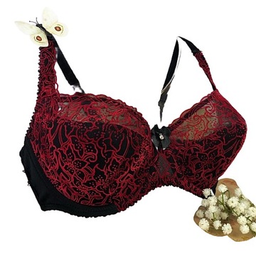 Бюстгальтер с полуподкладками LANNY MODE 11910 SEMI SOFT RED 90F
