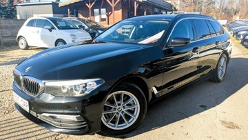 BMW Seria 5 G30-G31 Touring 520d 190KM 2018 BMW 520 190PS OPŁACONY Bezwypadkowy Automat, zdjęcie 2