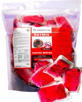 RATMIX NAJMOCNIEJSZA TRUTKA PASTA NA MYSZY SZCZURY DO DERATYZYCJI ŁOSOŚ 3KG