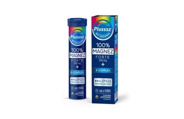 MAGNEZ FORTE + B-COMPLEX KOENZYM Q10 BEZ CUKRU NA SKURCZE STRES I ZMĘCZENIE