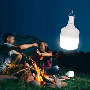 ŻARÓWEK LED USB PRZENOŚNA LAMPA KEMPINGOWA LED USB O MOCY 60 W 5000 LUMENÓW