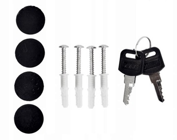 Почтовый ящик почтовый, черный матовый, с держателем для газет