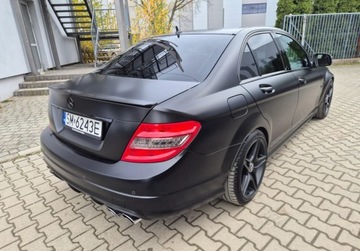 Mercedes Klasa C W204 Limuzyna AMG 63 AMG 457KM 2009 Mercedes-Benz Klasa C C63 AMG Japonia bezwypadkowy piekny stan 6.2 Benzyna, zdjęcie 5