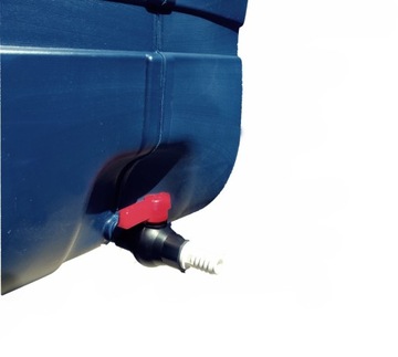 STERK Резервуар для дождевой воды 280л, синяя завинчивающаяся крышка