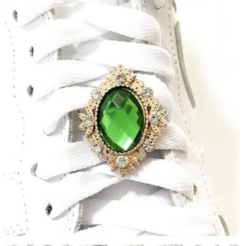 Симпатичные декоративные зажимы для обуви из камня и металла для женщин и мужчин