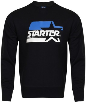 Bluza z kapturem STARTER - EXIT SWEATSHIRT CSG00966 BLACK