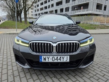 BMW Seria 5 G30-G31 Touring Facelifting 2.0 520d 190KM 2021 BMW 5 M Sport 520d, 2.0l diesel 190KM * Bezwypadkowy ASO BMW G31, zdjęcie 1