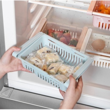 4x органайзер для холодильника, полка-контейнер, регулируемый ящик для пищевых продуктов