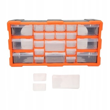 22 organizer do szuflad Bity Plastikowe pojemniki
