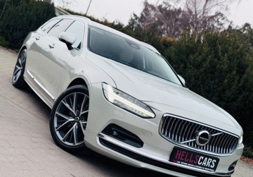 Volvo V90 II 2022 Volvo V90 B4 LIFT FullLed El.Klapa Skora Kamera Blis Wentylgrz Fotele Gwar