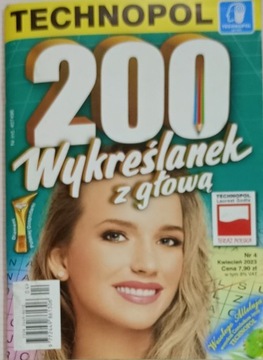 WYKREŚLANKI 200 WYKREŚLANEK z głową 4/2023