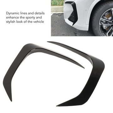 1 пара спойлеров переднего бампера слева