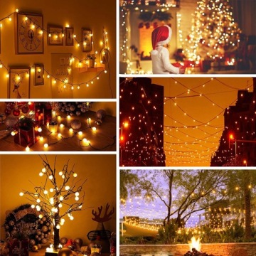 ГИРЛЯНДА 100LED10M СОЛНЕЧНАЯ