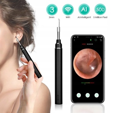 Wireless Smart Visual Ear Picker 300W HD Camera