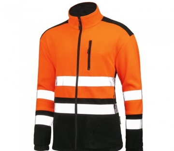 Polar ostrzegawczy Refus Bluza polarowa ostrzegawcza Refus Flash orange M