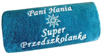 Prezent na KONIEC ROKU dla PANI Z PRZEDSZKOLA haft