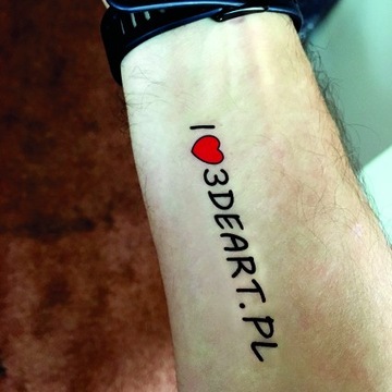 Смываемая татуировка на коже – ваш собственный дизайн! формат А4