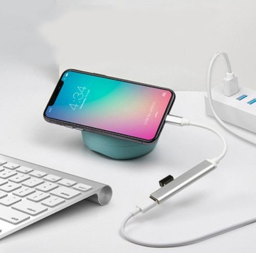USB-C HUB 4x USB 3.0 АДАПТЕР РАЗДЕЛИТЕЛЬ РЕПЛИКАТОР ПОРТОВ Zenwire SLIM
