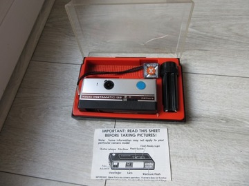 APARAT KODAK POCKET INSTAMATIC 192 CAMERA KOMPLET KLISZA SUPER STAN UNIKAT