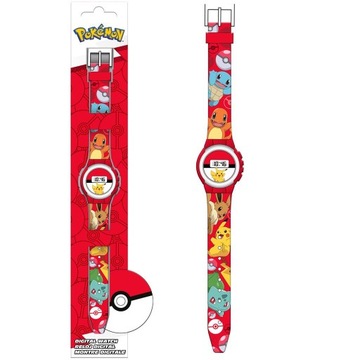 Zegarek na rękę cyfrowy Pokemon Pikachu