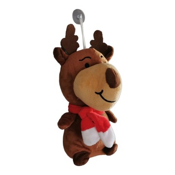 ПЛЮШЕВАЯ ИГРУШКА САНТА-РОЖДЕСТВЕНСКИЙ ТАЛИСАН на окно автомобиля