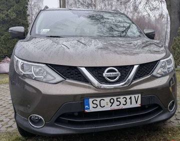 Nissan Qashqai II Crossover 1.2 DIG-T 115KM 2014 Nissan Qashqai Nissan Qashqai bogata wersja 1.2 Benzyna 115KM