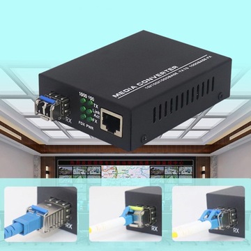 Медиа-модем с оптоволоконным преобразователем