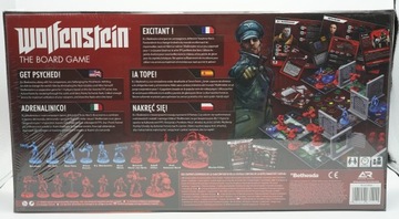 Wolfenstein The Board Game Wersja ENG