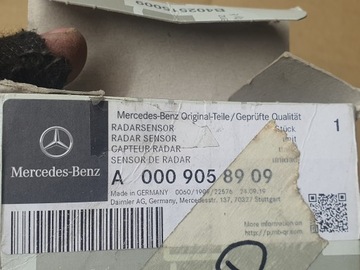 МОДУЛЬ РАДАРНОГО ДАТЧИКА СКОРОСТИ MERCEDES A0009058909